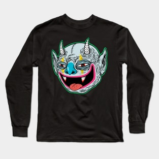 Gargoyle Clown Long Sleeve T-Shirt